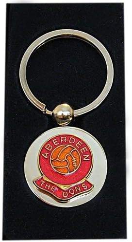 Football Club Keyrings-Aberdeen 'The Dons' Football Club Keyring
