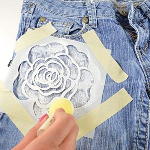 Binory 13pcs Flower Embossing Template Scrapbooking Walls Painting Layering Stencils,Folder for Card Making Flower Christmas Heart Animal DIY Photo Album Paper DIY Craft Decor Template Mold - Thumbnail 3