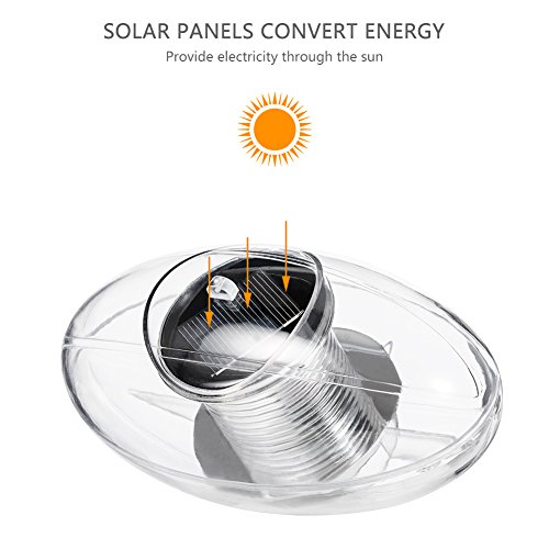 image for Sanyi Solar Floating Light Pool Light Pond Light Outdoor Night Light C