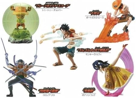 Amazon ワンピース アタックモーションズ 全5種セット 食玩 One Piece Attack Motions 通販