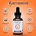 Vitamin C Serum for Face with Hyaluronic Acid - Made in USA - Best Natural Anti-Aging Formula to Correct Age Spots, Skin Sun Damage, Facial Fine Lines & Eye Wrinkles.