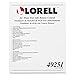 Lorell LLR49251 Floor Fan
