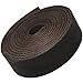 TOFL Genuine Top-Grain Leather Strap | 72 Inches Long | 1 Inch Wide | 9/64 Inch Thick (8-9 oz) | 1 Leather Strip for DIY Arts & Craft Projects, Clothing, Jewelry, Wrapping | Dark Brown