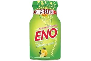 Eno Fruit Salt Lemon Flavour 100g (Gets to work in 6 seconds) Pack of 2
