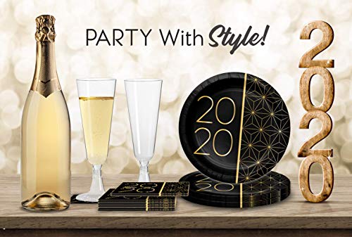 image for HeroFiber 2020 Party Set - 48 Servings - Appetizer Plates (7 inch), Pl