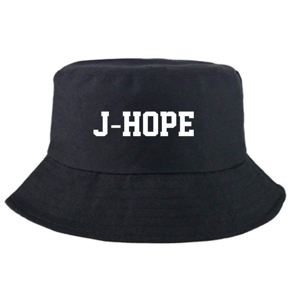 Kunandroc Black Bucket Sun Hats Kpop Bts Bangtan Boys Summer Outdoor Fisherman Cap For Bts Army J Hope Girls Clothing Clothing Chefhouseresort Com Np
