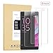 Ayotu Sony Xperia XA Ultra Screen Protector(2 PACK),Tempered Glass Film Screen Guard with Scratch-Resistant/Crystal Clear 2.5D Round Edge for Sony Xperia XA Ultra 6.0-inch（Non-full coverage）
