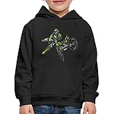 Spreadshirt Freestyle Dirt Bike Kids‘ Premium Hoodie