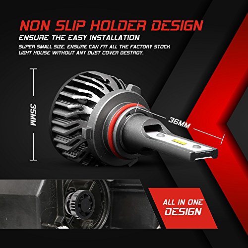 4 Aukee+Headlight+Lumens+Extremely+Conversion