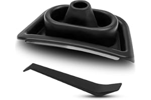 ULZOZN Gear Shift Lever Boot Cover Fit for RAM 1500 2011-2013 2500 3500 2011-2018 Replace 68400287AA Shifter Lever Boot Seal Black