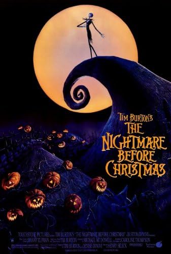 Pop Culture Corner Tim Burton's The Nightmare Before Christmas Movie Poster - - 27 x 39 - Style A