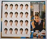 2003 AUDREY HEPBURN LEGENDS OF HOLLYWOOD #3786 Pane of 20 x 37 cents US Postage Stamps