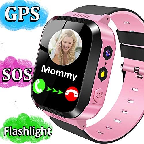MiKin Kids Smart Phone Watch for Girls Boys GPS Tracker Smartwatch with