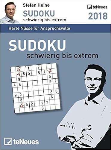 Stefan Heine Sudoku Schwierig Bis Extrem 2018 Tagesabreisskalender Amazon De Bucher