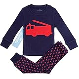 Bluenido Boys Pajamas Vehicle 2 Piece 100% Super Soft Cotton (12m-8y)