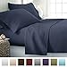 Linen Market Bed Sheets for California King Size Bed (Navy) - Sleep Better Than Ever with These Soft and Cooling California King Sheets - Deep Pocket Fits 16