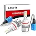 LASFIT 9007/HB5 LED Headlight Kits-Flip COB Chips-60W 7600LM 6000K-Dual Hi/Lo Beam Bulbs（Pack of 2）