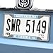 FANMATS - 14901 NCAA UNC University of North Carolina - Chapel Hill Tar Heels Chrome License Plate Frame 6.25