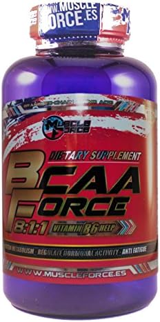 MUSCLE FORCE Bcaa 8: 1: 1: Capsule, Essential Amino Acids - 200 Capsules
