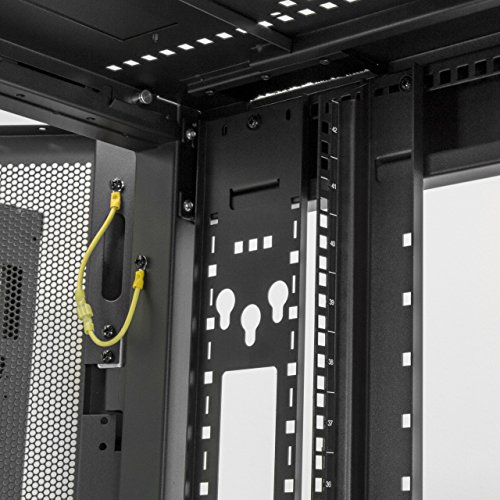 StarTech.com Server Rack Cabinet - 42U Rack - 37in Deep - Tool-Less - Network Rack - Computer Rack - Networking Cabinet