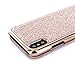 Ted Baker PERI Mirror Folio Case for iPhone Xs/X, Premium Folio Cover for Professional Women/Girls - Rose Gold