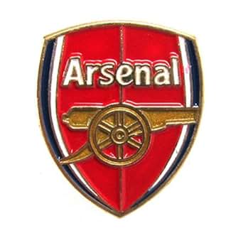 Amazon.com: Arsenal Unisex New Crest Pin Badge, Multi ...
