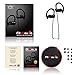 FITLIFEAUDIO Wireless Bluetooth Headphones w/Carry Case | In-Ear Earbuds with Super Bass | IPX7 Waterproof Rated Noise-Cancelling Headset | Fitness, Exercise, Running, Gym