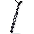 DJC Bike Dropper Seatpost Jump Seat Post 100mm Travel Manual Control Lever Height Adjustable Seatpost Hydraulic 375mm