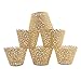 Mydio Set of 50 Cupcake Wrappers Wedding Birthday Decorations, (50 Pack)