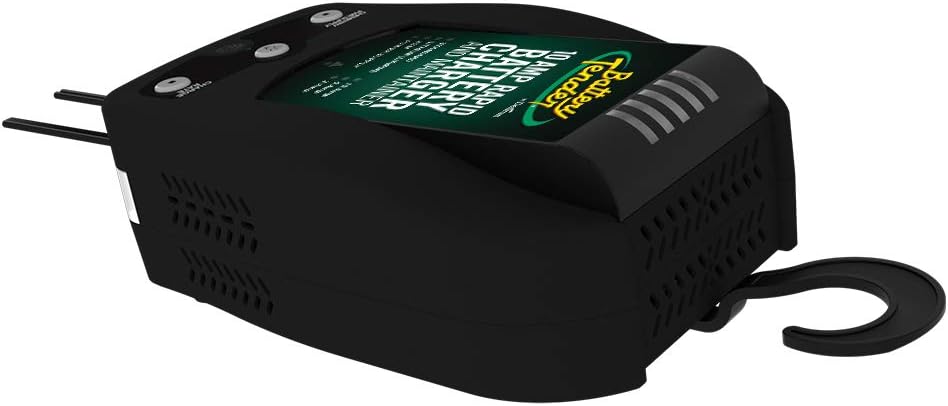Battery Tender 12V, 10 AMP Rapid Battery Charger: 6A and 2A Selectable Chemistry Battery Charger and Maintainer, Built-In Wi-Fi and Power Supply – 022-0229-DL-WH: Automotive