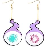 Hanako Kun Earrings - Anime Cosplay Acrylic Drop Earrings - Best Gifts For Women, Teen Girl, Friends
