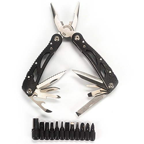13-in-1 Folding Multi Function Plier Kit by Bogo Arty