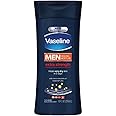 Vaseline Mens Extra Strength Lotion 10 Ounce (295ml) (3 Pack)