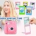 JamBer Colorful Bundle Kit Accessories for Fujifilm Instax Mini 7/7S/8/8+/ 9/25/ /50S/70/90 Camera,Include Pattern Stickers,Sticker Frames,Desk Frames,Hanging Frame with Clips & String