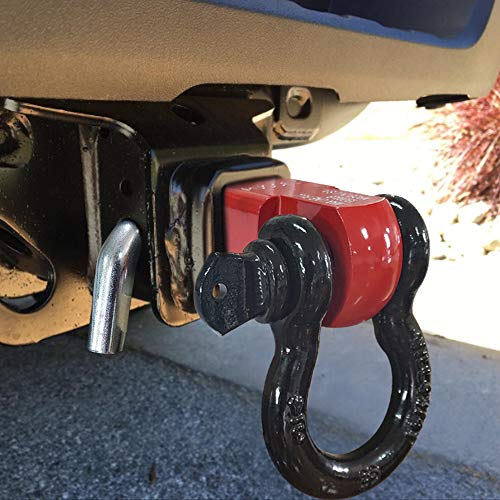 RUGCEL Shackle Hitch Receiver 2 inch 13000 Lbs Break Strength Never