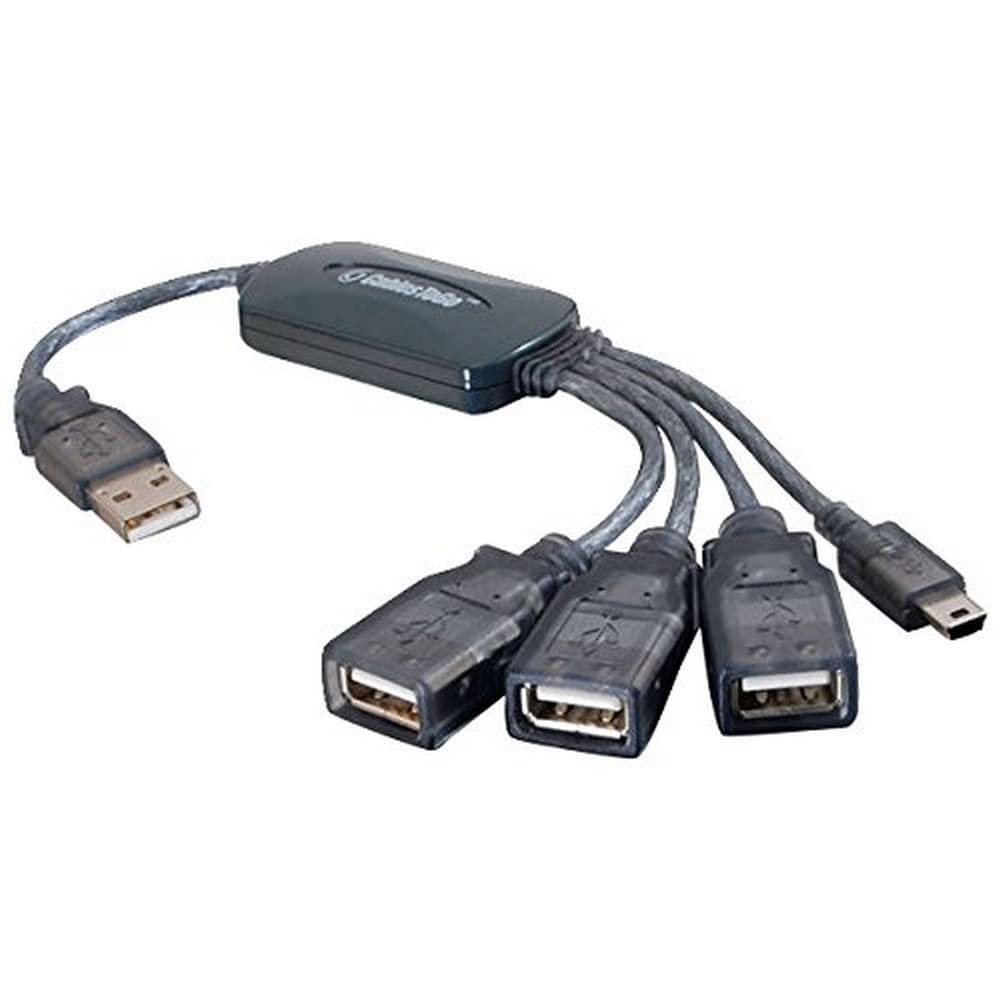 C2G/Cables to Go 27402 11in 4-Port USB 2.0 Hub Cable