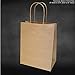 Flexicore Packaging Brown Kraft Paper Bags Size: 8 Inch X 4.75 Inch x 10.25 Inch | Count: 50 Bags | Color: Brown