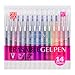 ParKoo Erasable Gel Pens, 0.7mm Fine Point, No Need for White Out, 14 Assorted Colors for Color Coding and Crossword Puzzles