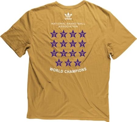 Amazon Com Los Angeles Lakers Champions Adidas Premium Slim Fit T Shirt Large Sports Fan T Shirts Sports Outdoors