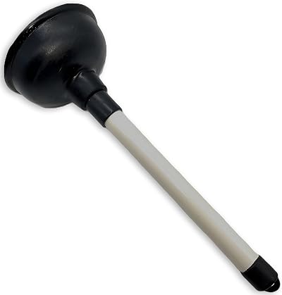 TIJAR Plunger Long Handle Heavy Duty Sink Drain Unblocker 10 cm
