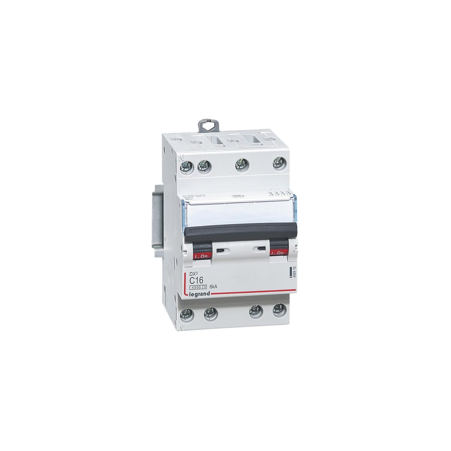 Legrand leg406910 DX 4500 Screw/Screw 4P 400 V 16 A 6 ka CIRCUIT BREAKER C Curve 3 m