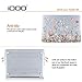 iDOO Soft Touch Plastic Hard Matte Case ONLY for MacBook Pro 13 inch with Retina Display NO CD Drive (A1425/A1502) - Plants and Flowers