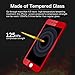 Lexvss Red Screen Protector[1Pack]3D Full Cover Bubble-Free No Warp,for iPhone7 - Men Packaging