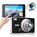 Dash Cams for Cars Front and Rear with Night Vision, 4 Inches Large IPS Screen, Car Camera with 8 Led Lights, 1080P Full HD Dual Lens Dash Cam, 170 Wide Angle, Loop Recording, G-Sensor