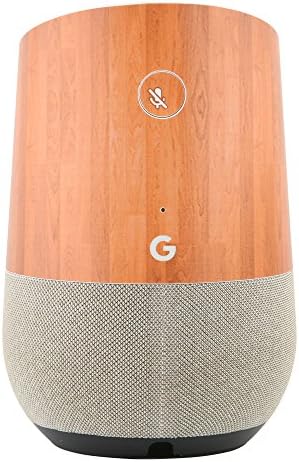 YutaoZ New Protective Skin For Google Home, Wood Grain