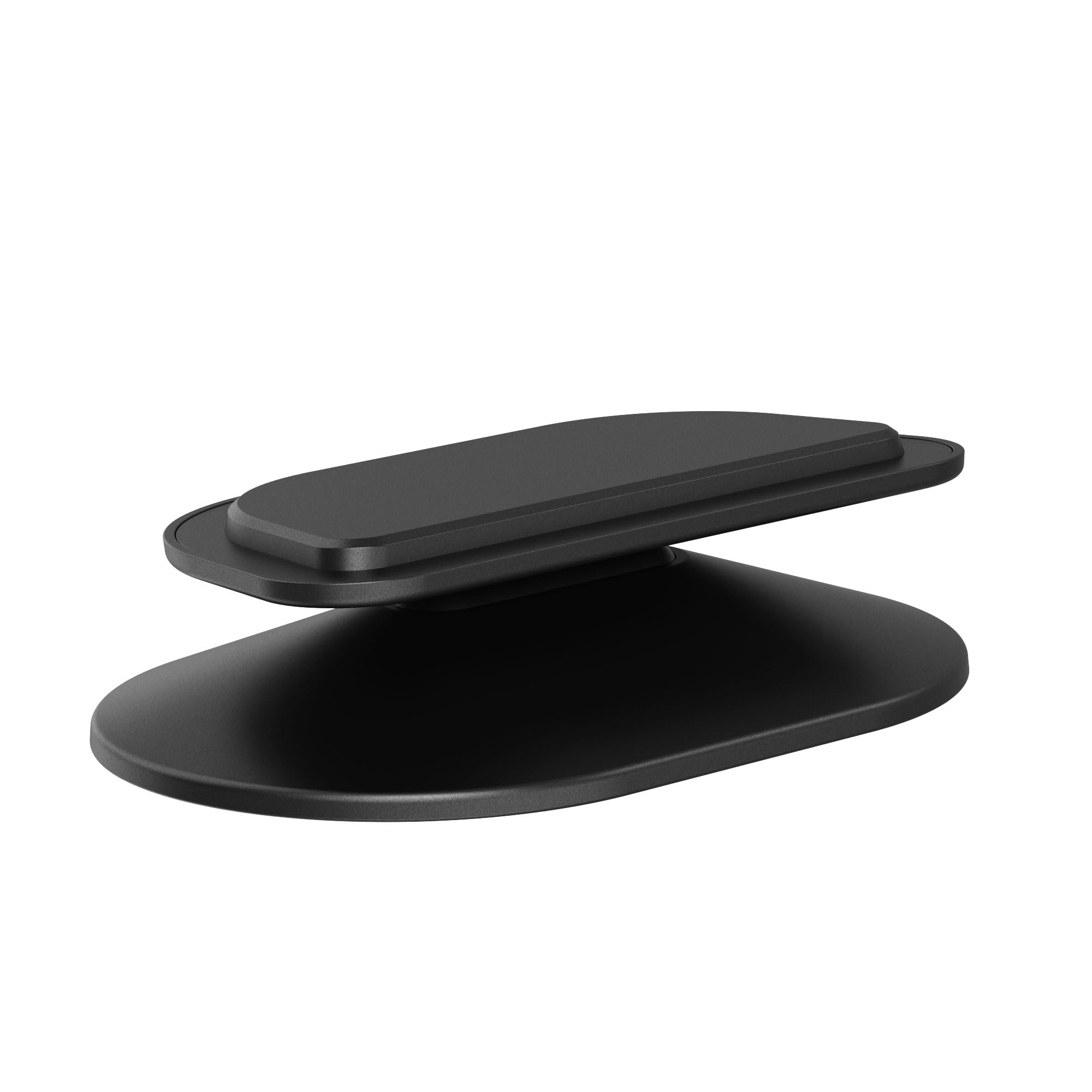 PlusAcc Stand for Show 8 (3rd gen) - Adjustable Holder compatible with Google XIAOAI Speaker & SHOW 8 (3rd generation), with tilt function and non-slip Table Stand (Black)