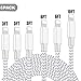 Musical Mentor Piano Stickers Musical Note Sticker Set White & Black Keys, FITS ALL PIANOS & KEYBOARDS 88, 76, 61, or 49 Keys | Great for Adults & Kids | BONUS Piano Scales & Chords Printable eBook!