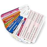 BadgeGuru Set by Tribe RN - 26 Nursing Badge Reference Cards - EKG, Vitals, Lab Values etc. (Bonus Nursing Cheat Sheets) Perfect Gift for a Nurse, Student, or Other Medical Professional