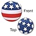 Tenna Tops "Thick" Style Antenna American USA Flag Car Antenna Topper / Antenna Ball / Mirror Dangler