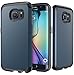 E LV Case for Galaxy S6 Edge case (Shock Proof Defender) Slim Cover Protection for Samsung Galaxy S6 Edge - [Dark Blue/Black]